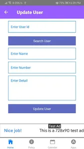 Events Calendar screenshot 1