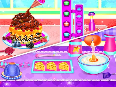 Cake Maker And Girls Cake Game screenshot 8