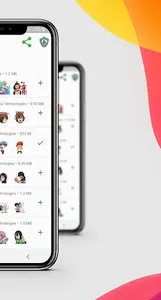 Anime Stickers for WhatsApp 20 screenshot 1