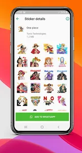 Anime Stickers for WhatsApp 20 screenshot 2