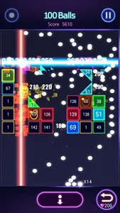 Bricks Breaker Hit - Glow Ball screenshot 19