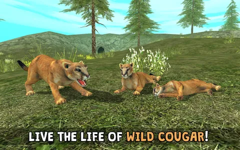 Wild Cougar Sim 3D screenshot 5