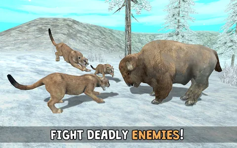 Wild Cougar Sim 3D screenshot 8