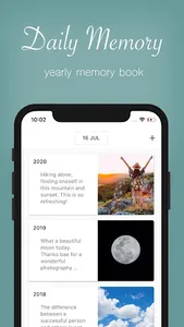 Daily Memory Journal screenshot 0