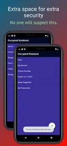 Encrypted Notebook screenshot 2