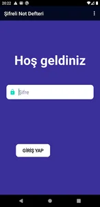 Şifreli Not Defteri AES Koruma screenshot 4
