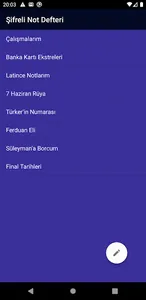 Şifreli Not Defteri AES Koruma screenshot 5