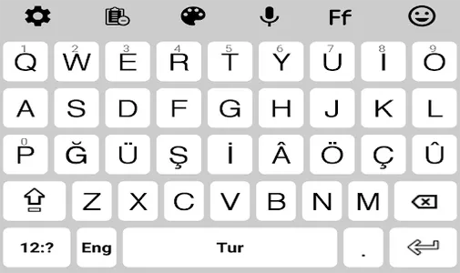 Turkish Language  keyboard 202 screenshot 0