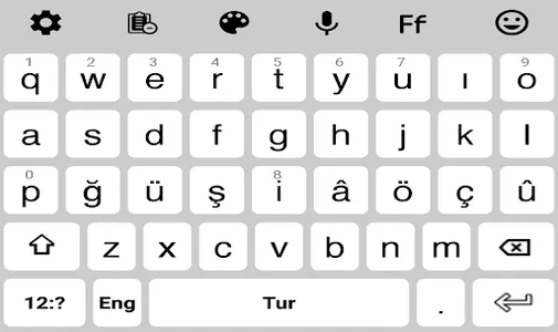 Turkish Language  keyboard 202 screenshot 8
