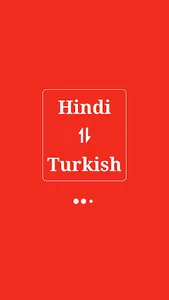 Turkish Hindi Translator screenshot 0
