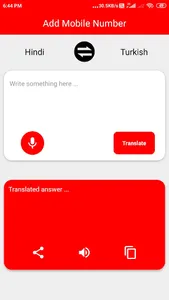 Turkish Hindi Translator screenshot 3