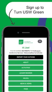 Turn USW Green screenshot 0