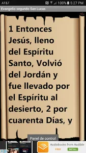 Biblia Audio en Español screenshot 0