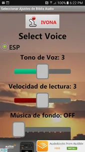 Biblia Audio en Español screenshot 5