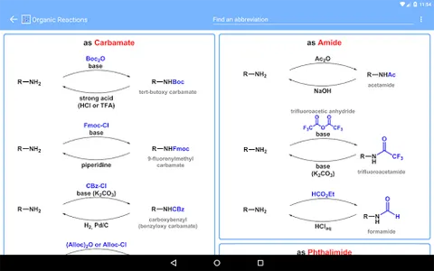 Organic Reactions screenshot 13