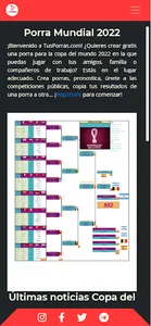 Porra Mundial 2022 screenshot 0