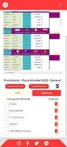 Porra Mundial 2022 screenshot 2