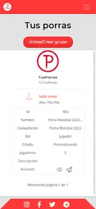 Porra Mundial 2022 screenshot 7