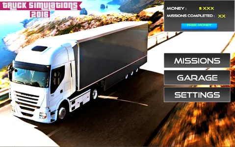 Truck Simulation 2016 screenshot 3