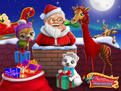 Christmas Animal Hair Salon 2 screenshot 16