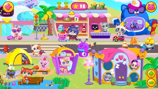 Little Kitty Town - Cat World screenshot 1