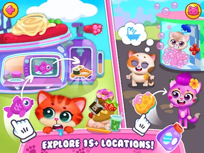 Little Kitty Town - Cat World screenshot 13