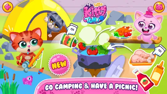 Little Kitty Town - Cat World screenshot 4