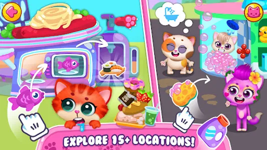 Little Kitty Town - Cat World screenshot 5
