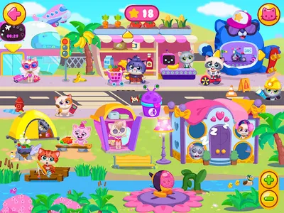 Little Kitty Town - Cat World screenshot 9