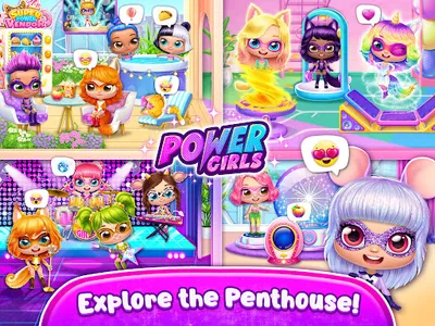 Power Girls - Fantastic Heroes screenshot 14