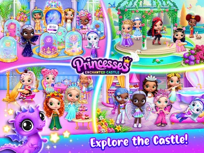 Princesses - Enchanted Castle screenshot 11