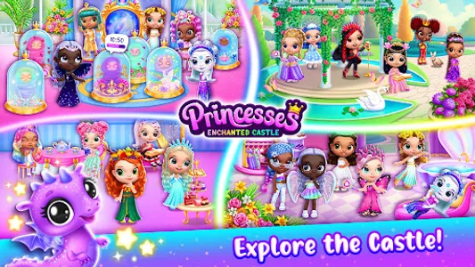 Princesses - Enchanted Castle screenshot 3