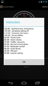 Sound Meter screenshot 1