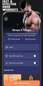 Home Fitness: Dumbbell Workout screenshot 3