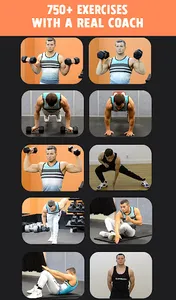 Home Fitness: Dumbbell Workout screenshot 8