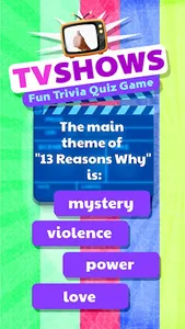 TV Shows Trivia Quiz Game screenshot 0