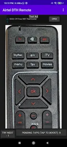 Airtel DTH remote screenshot 0