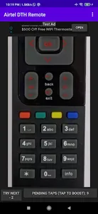 Airtel DTH remote screenshot 4