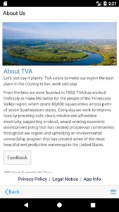 TVA Lake Info screenshot 3