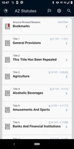 Arizona Statutes, ARS (AZ Law) screenshot 5