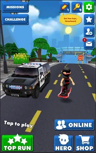 Subway Ninja Run:Surfer in the screenshot 1