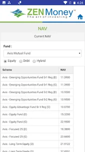 Zen Money Mutual screenshot 3