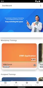 Training Workbench - LMS V7 screenshot 1