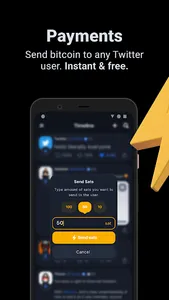 Tweetoshi - Twitter & Bitcoin screenshot 2