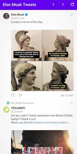 Elon Musk Tweets App screenshot 4