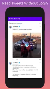 Biden Tweets screenshot 2