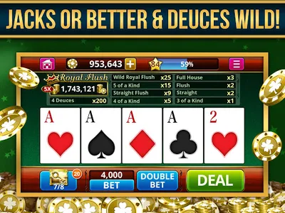 Video Poker Play Poker Offline screenshot 10