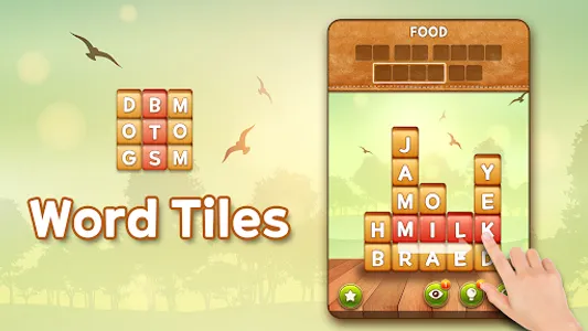 Word Tiles : Swipe Word Puzzle screenshot 0