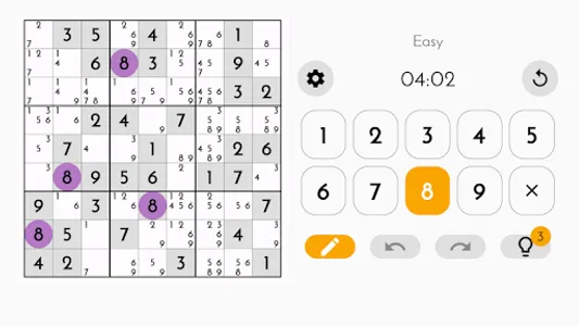 Classic Sudoku Offline Puzzles screenshot 3