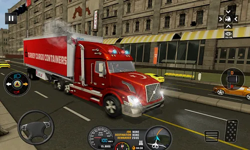 Euro Truck Transport Cargo Sim screenshot 1